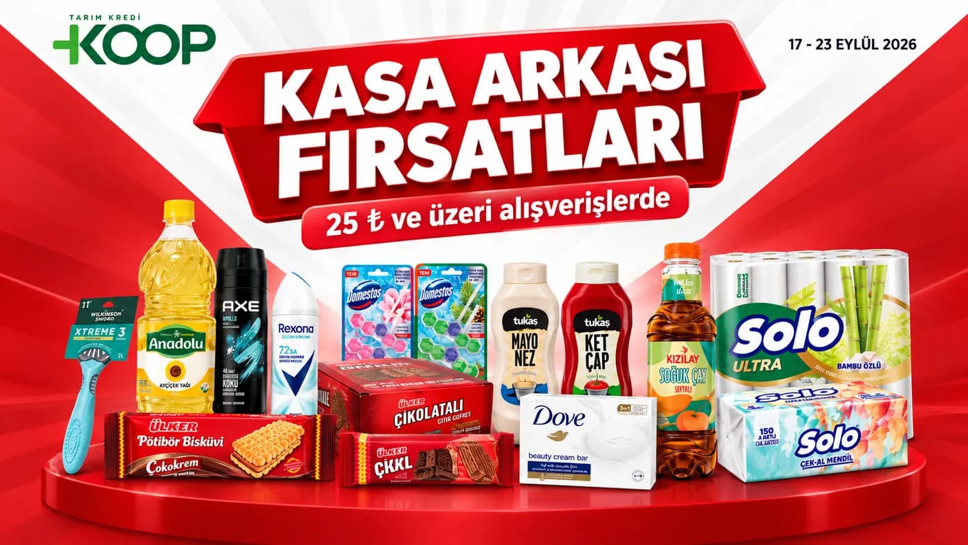 Tarım Kredi KOOP 17-23 Eylül 2026 Kataloğu