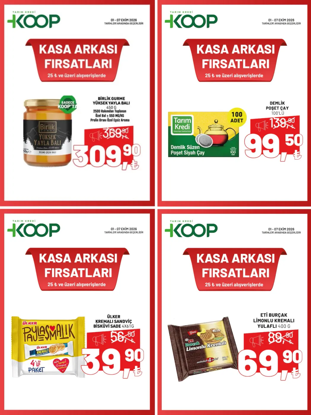 Tarım Kredi KOOP 1-7 Ekim 2026 kataloğu sayfa 1