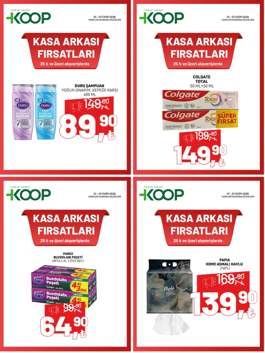 Tarım Kredi KOOP 1-7 Ekim 2026 kataloğu sayfa 3
