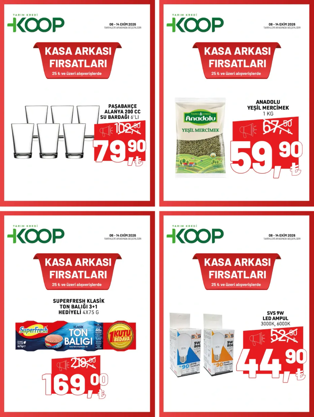 Tarım Kredi KOOP 8-14 Ekim 2026 kataloğu sayfa 1